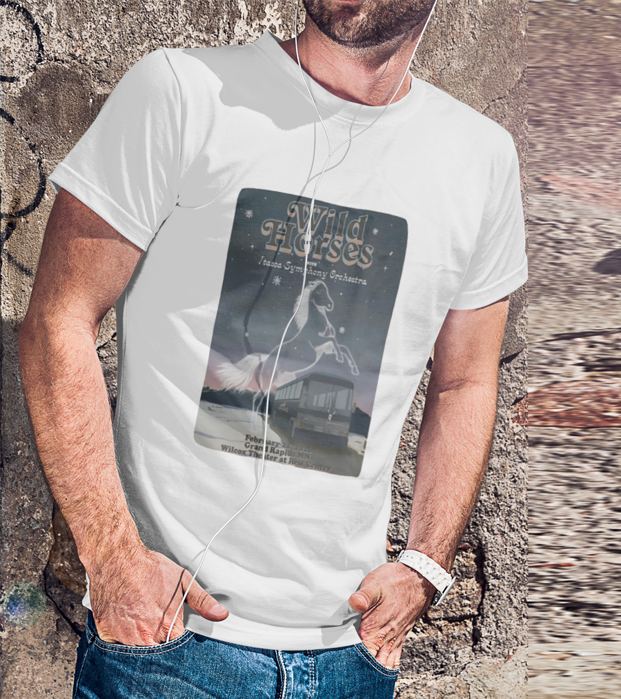 Wild Horses With Itasca Symphony Orchestra February 21 2026 Grand Rapids MN Wilcox Theater At Reif Center T-Shirt