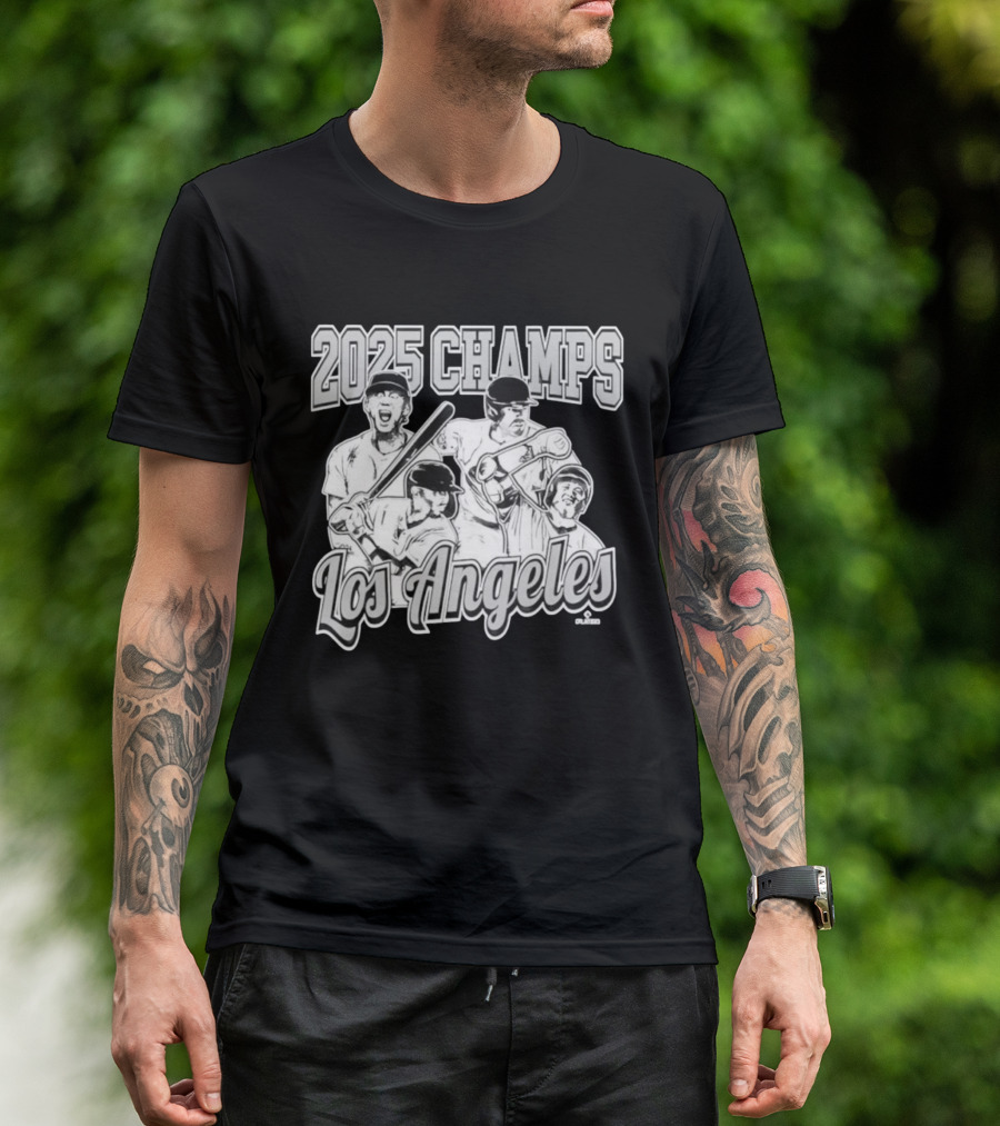 Los Angeles 2025 Champs Baseball Team Triumph T-Shirt
