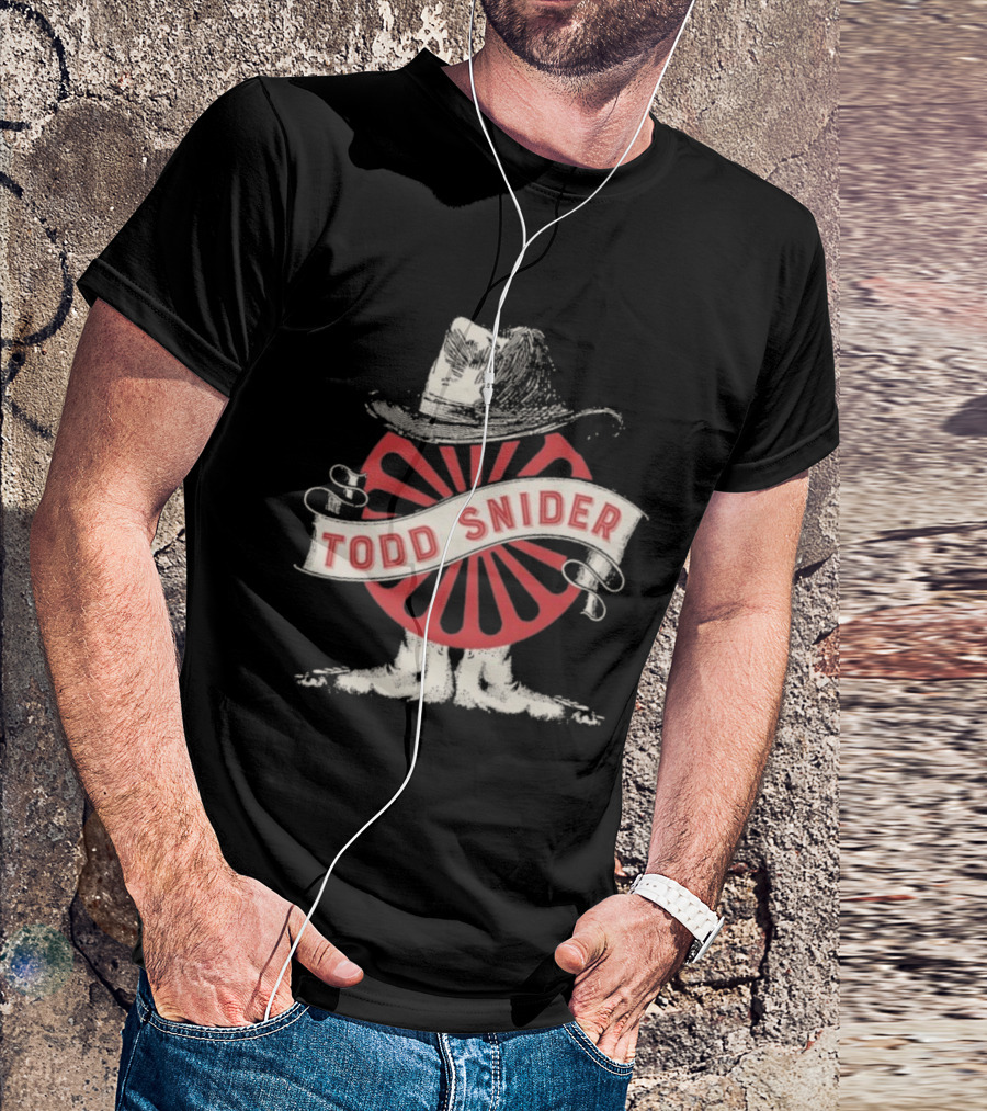 Todd Snider Hat Wheel Feets T-Shirt