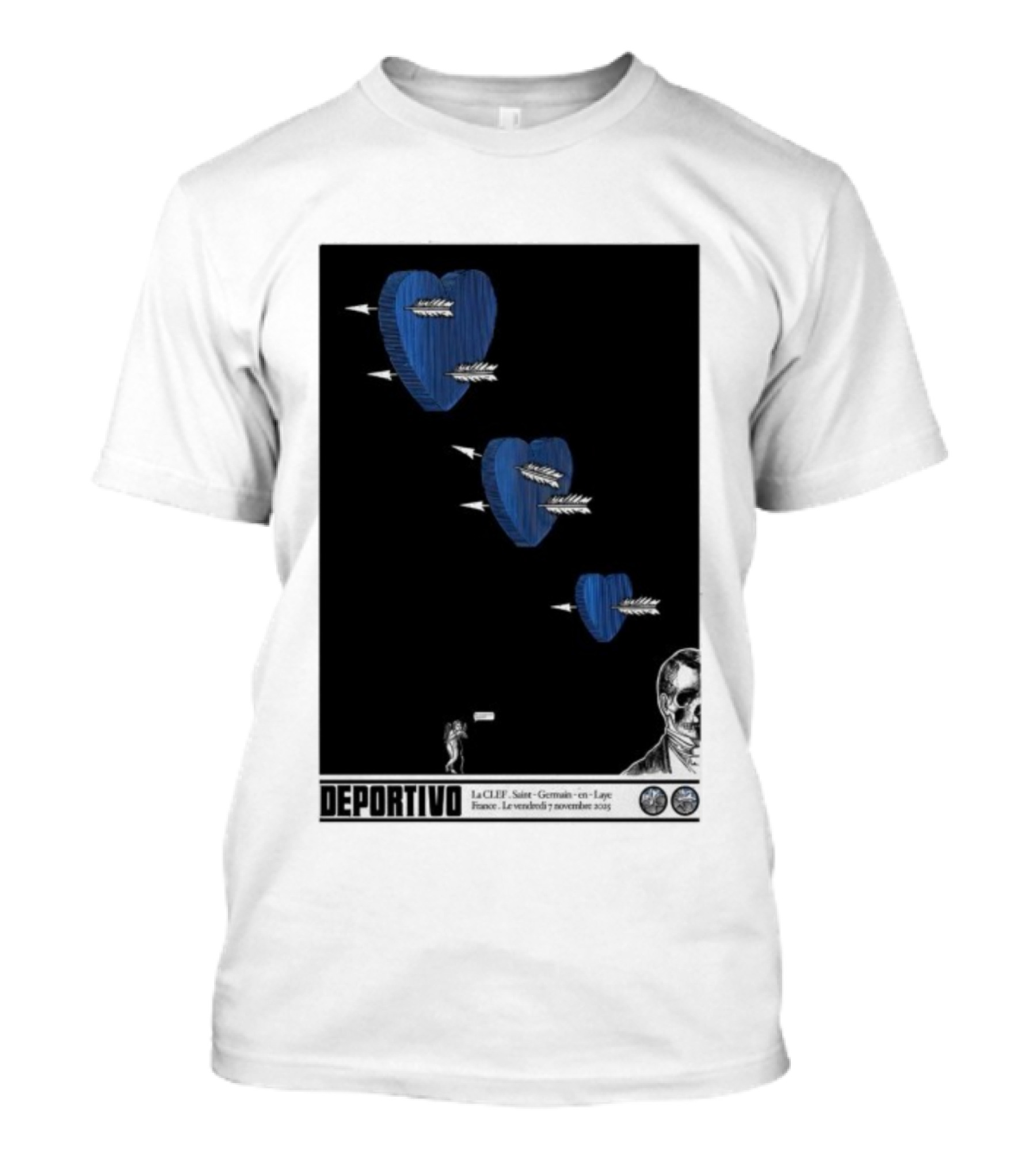 DEPORTIVO La Clef Saint-Germain-en-Laye France November 7 2025 T-Shirt