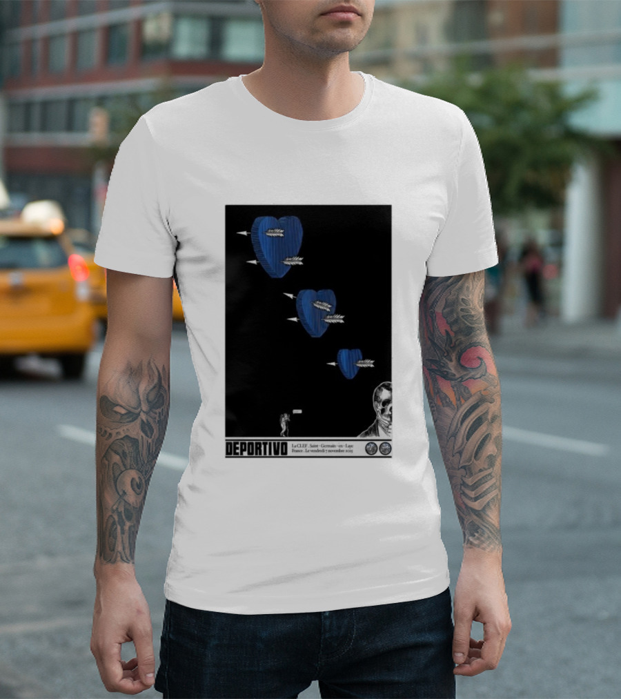 DEPORTIVO La Clef Saint-Germain-en-Laye France November 7 2025 T-Shirt