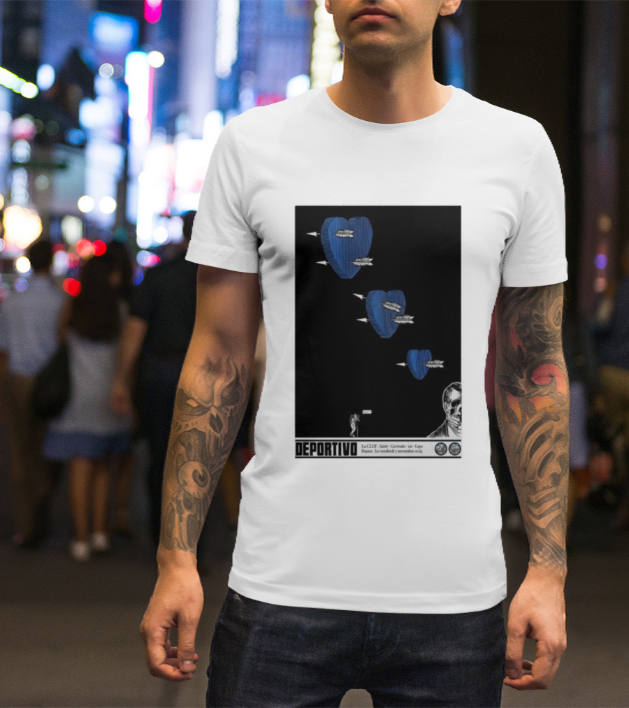 DEPORTIVO La Clef Saint-Germain-en-Laye France November 7 2025 T-Shirt