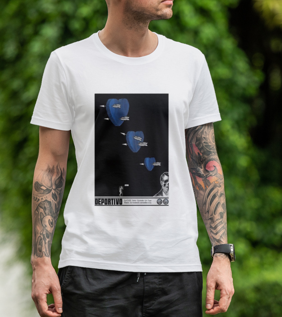 DEPORTIVO La Clef Saint-Germain-en-Laye France November 7 2025 T-Shirt