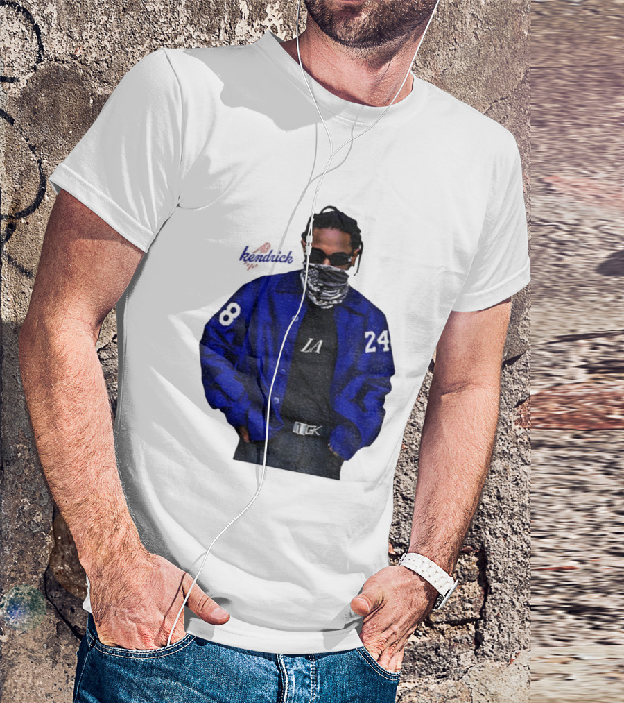 Kendrick Lamar Los Angeles Dodgers LA 2025 MLB Baseball World Series 24 28 T-Shirt