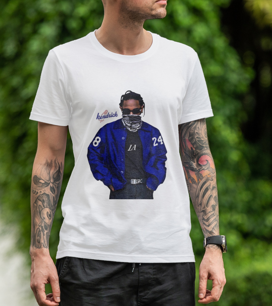 Kendrick Lamar Los Angeles Dodgers LA 2025 MLB Baseball World Series 24 28 T-Shirt