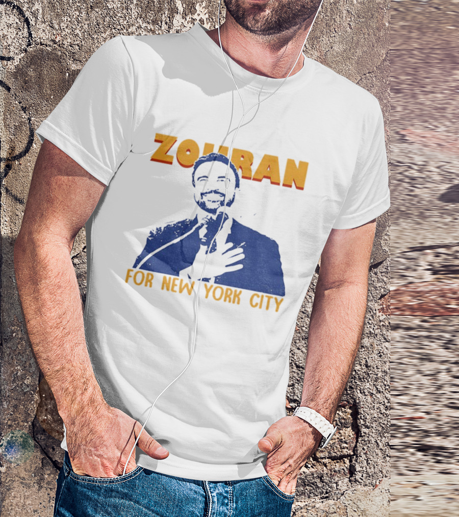 Zohran For New York City Mayor 2025 Political Campaign T-Shirt