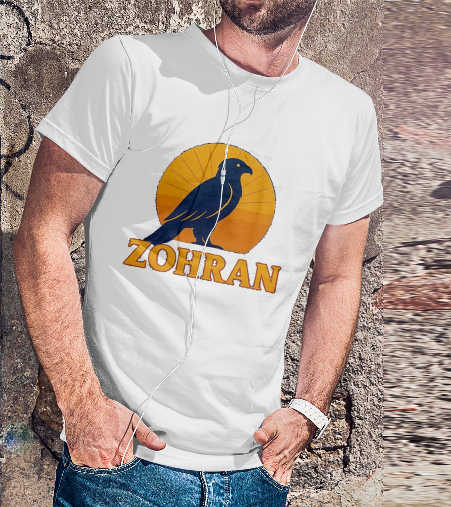Zohran Eagle Sunrise Silhouette T-Shirt