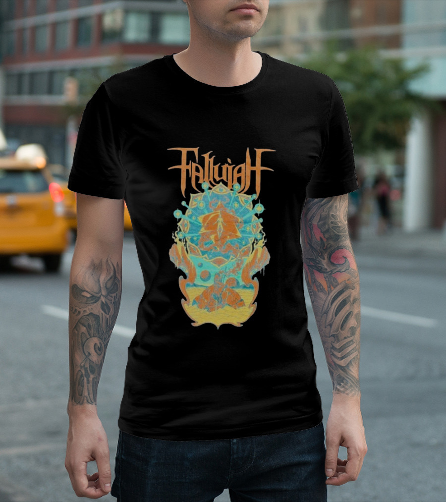 Fallujah Prism Psychedelic Cosmic Artwork T-Shirt