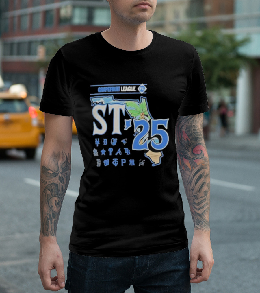 Grapefruit League Florida ST '25 MLB Baseball Spring Training T-Shirt