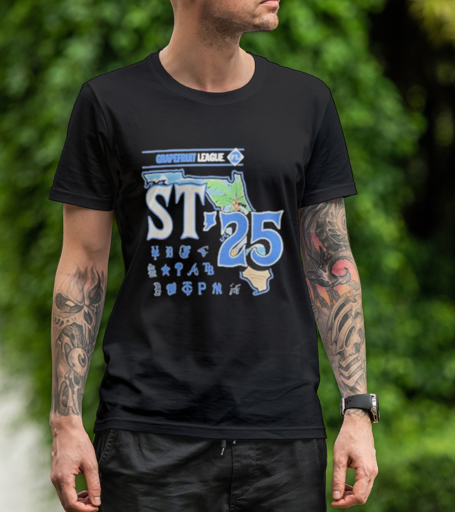 Grapefruit League Florida ST '25 MLB Baseball Spring Training T-Shirt