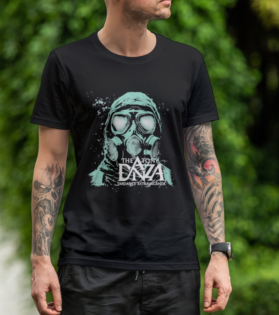 The Tony Danza Tapdance Extravaganza Gas Mask Art Style T-Shirt