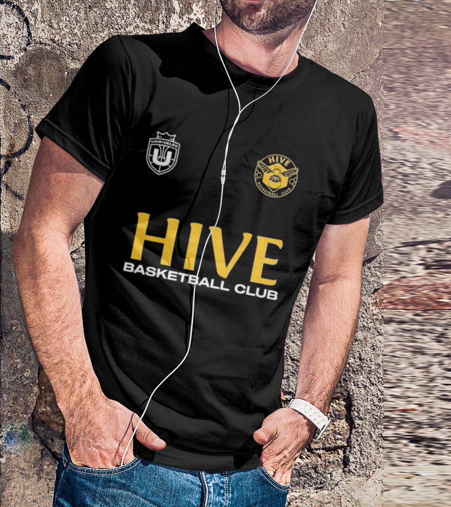 Unrivaled Hive Basketball Club Hive Classic Emblem Collaboration T-Shirt
