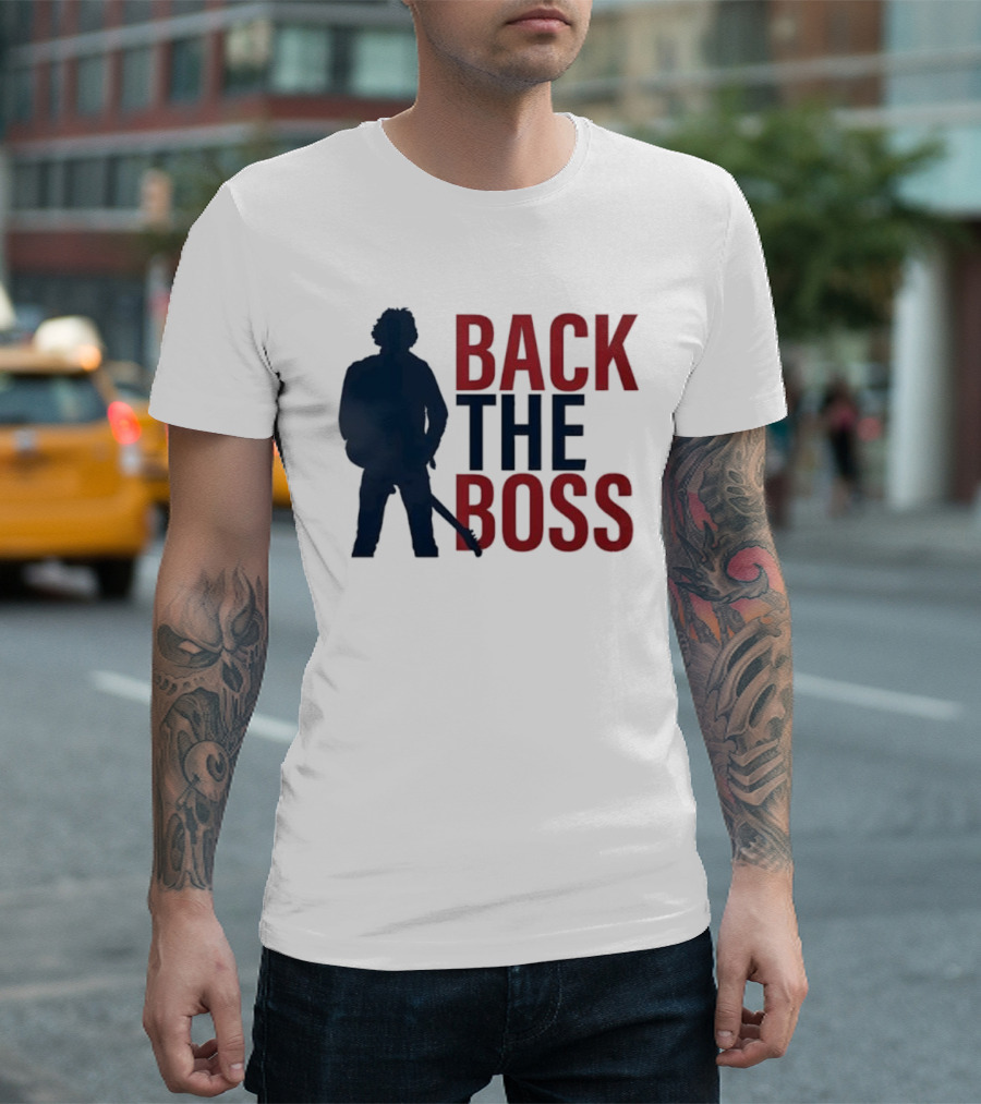 Bruce Springsteen Back The Boss Silhouette T-Shirt