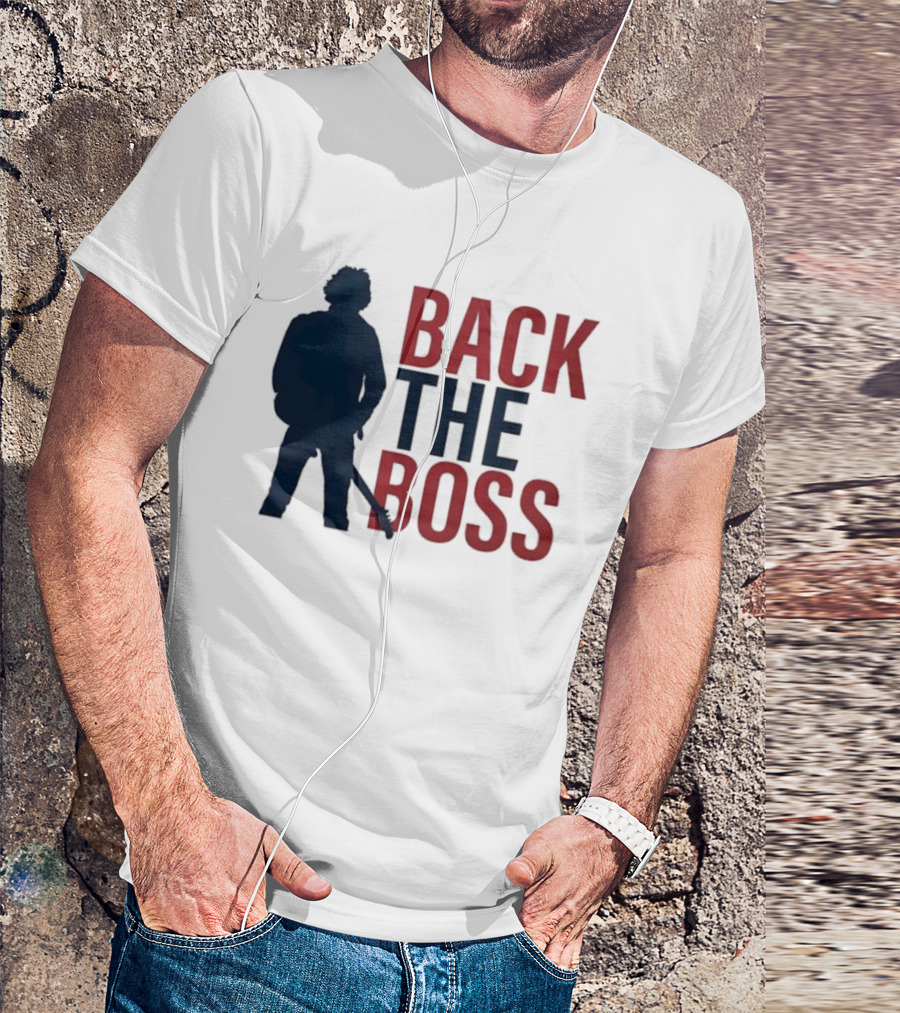 Bruce Springsteen Back The Boss Silhouette T-Shirt