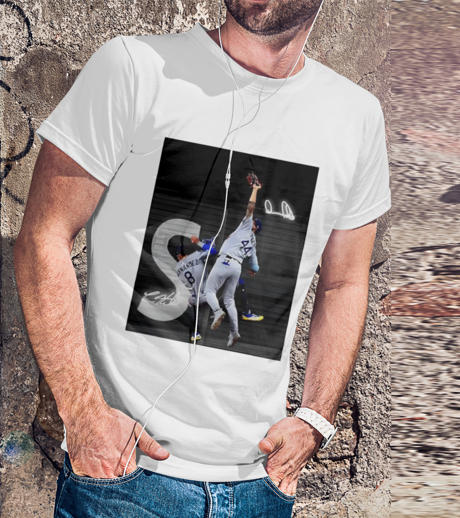 World Series Game 7 Hernández 8 Pages 44 Signatures T-Shirt