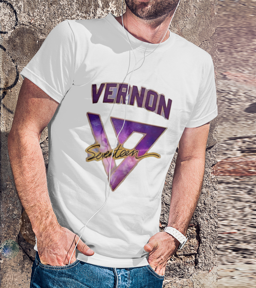 Seventeen World Tour Vernon Collaboration With Los Angeles Lakers T-Shirt