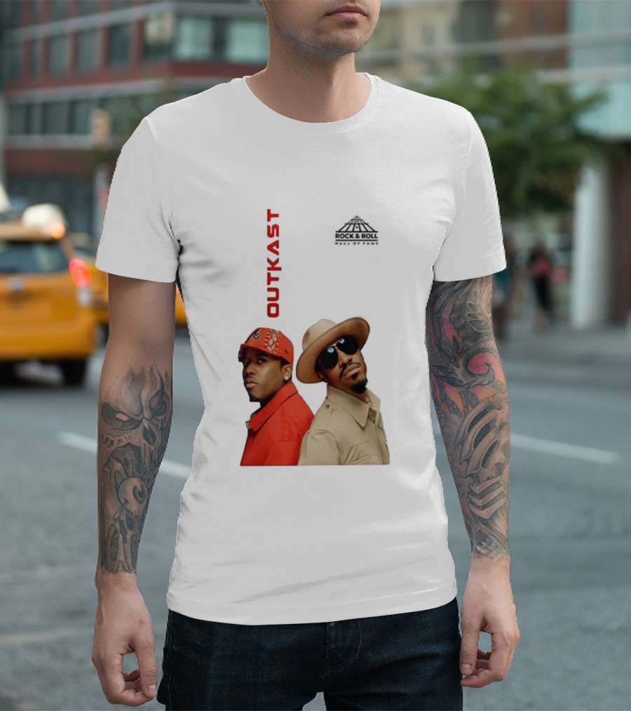 Outkast 2025 Rock & Roll Hall of Fame Signature Outkast T-Shirt