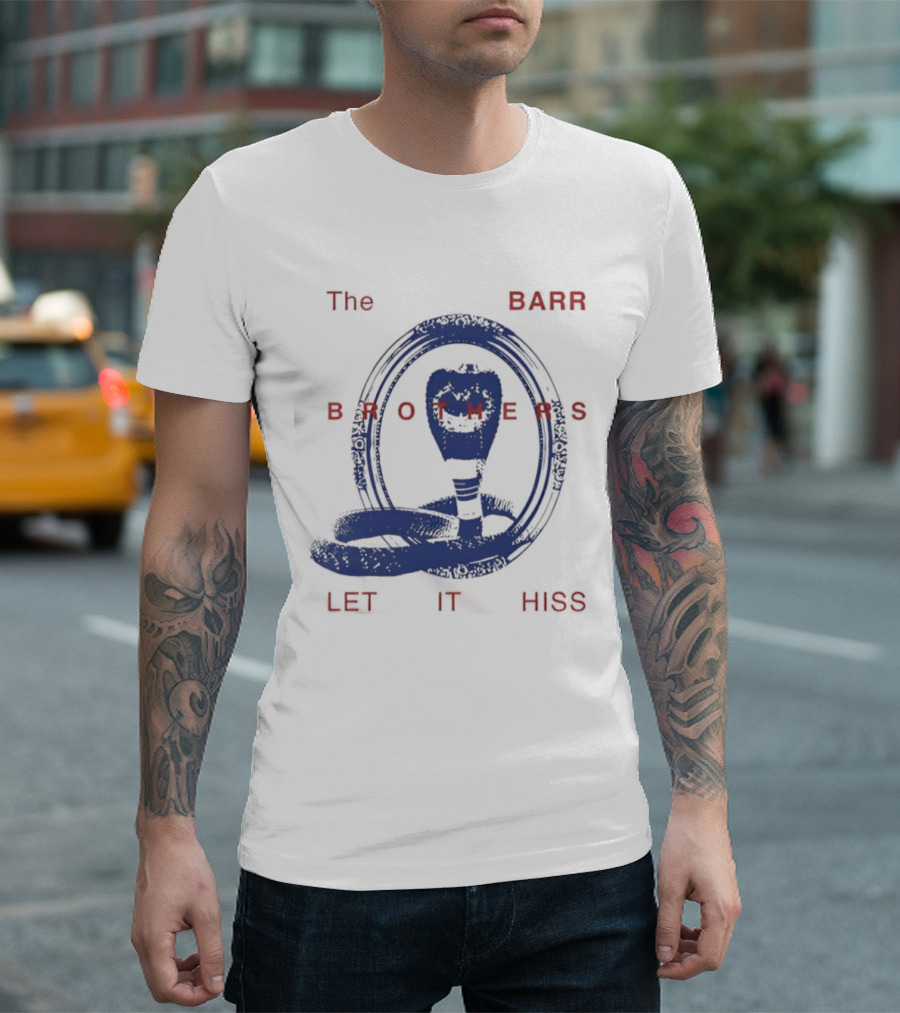 The Barr Brothers Let It Hiss 2025-2026 Tour Snake Design T-Shirt