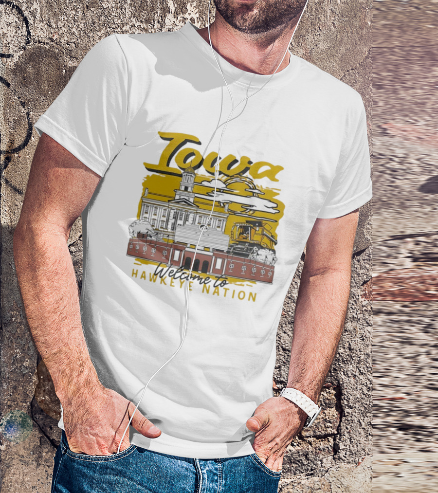 Iowa Welcome To Hawkeye Nation T-Shirt