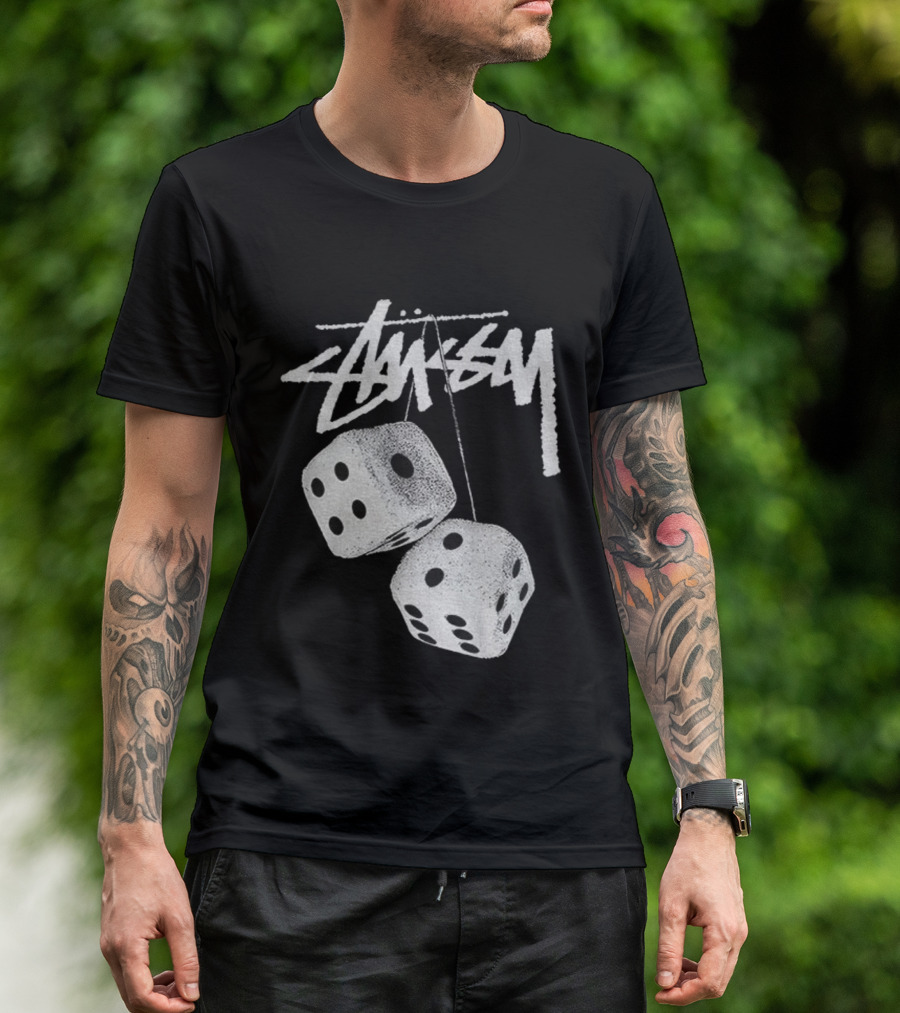 Stussy Hanging Dice Vintage Style T-Shirt