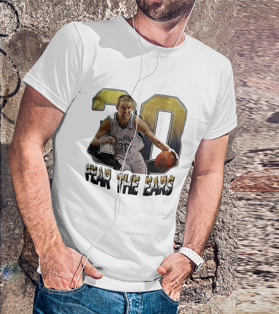 Brigham Young Basketball Fear The Ears 30 T-Shirt