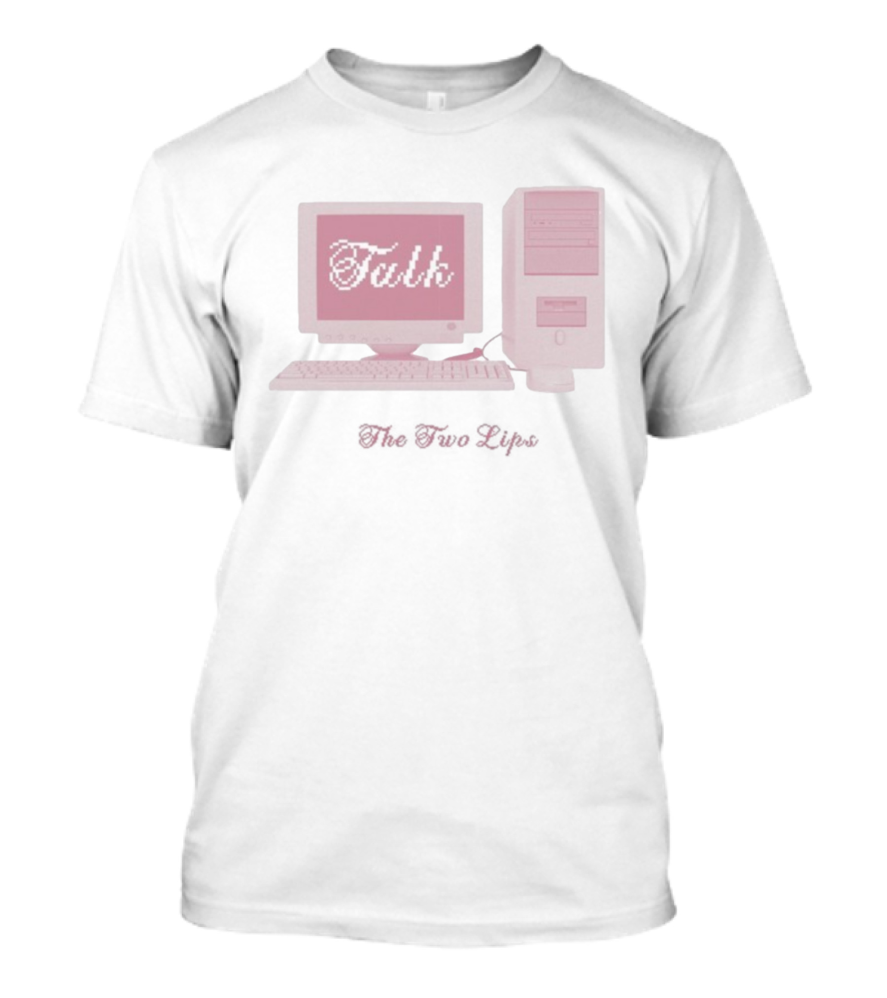 Talk The Two Lips Computer T-Shirt
