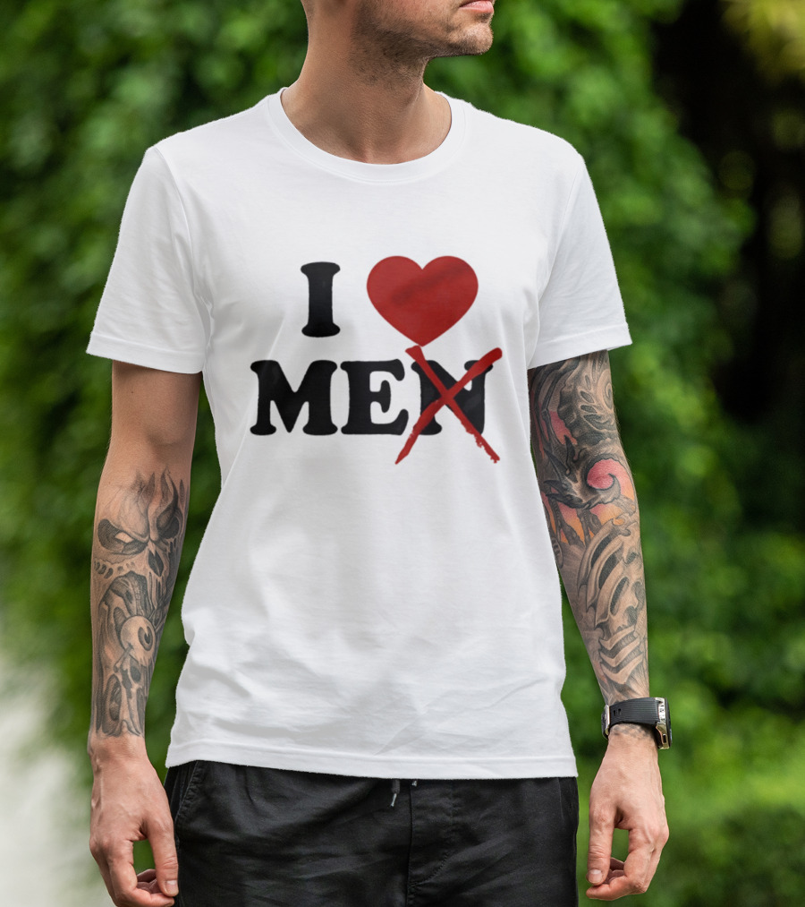 I Love Heart X Men T-Shirt