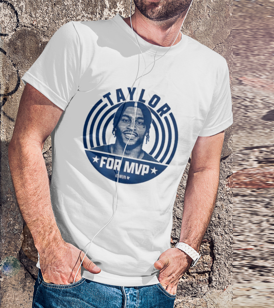 Taylor For MVP NFLPA Indianapolis Colts T-Shirt