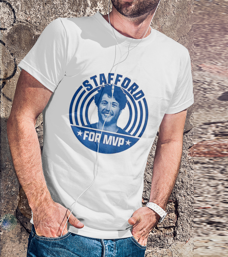 Los Angeles Rams Stafford For MVP NFL 2025 Football Lover T-Shirt