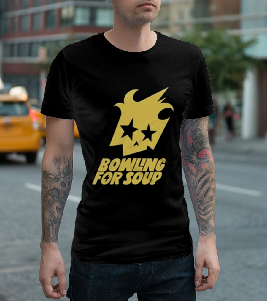 Bowling For Soup Summer Fall Tour 2025 Two Star Logo T-Shirt