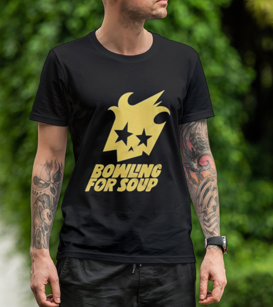 Bowling For Soup Summer Fall Tour 2025 Two Star Logo T-Shirt