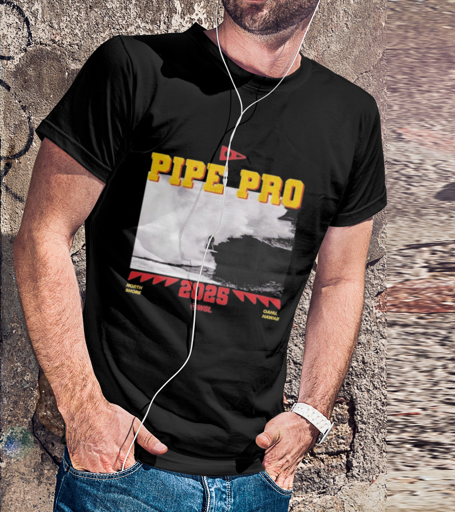 Florence Marine X Pipe Pro 2025 North Shore Oahu Hawaii WSL T-Shirt