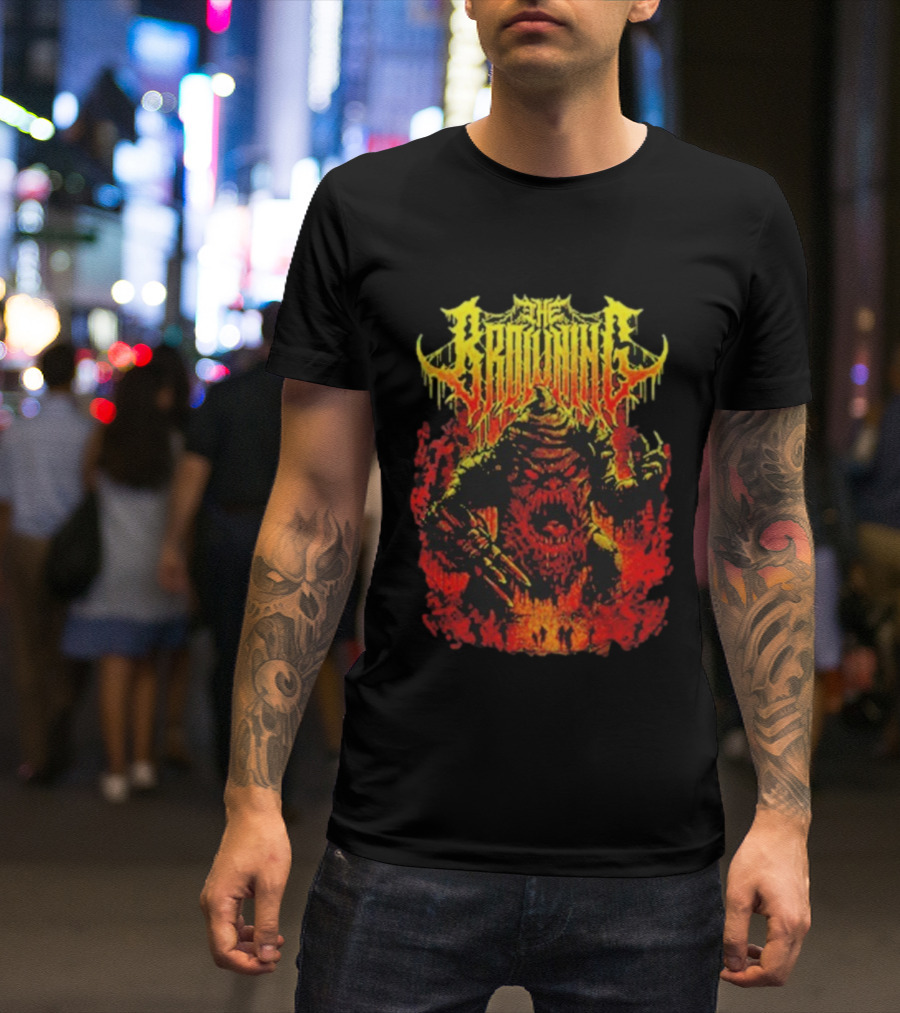 The Browning Burn This World Evolved USA Tour 2025 Destroyer Monster Fire T-Shirt