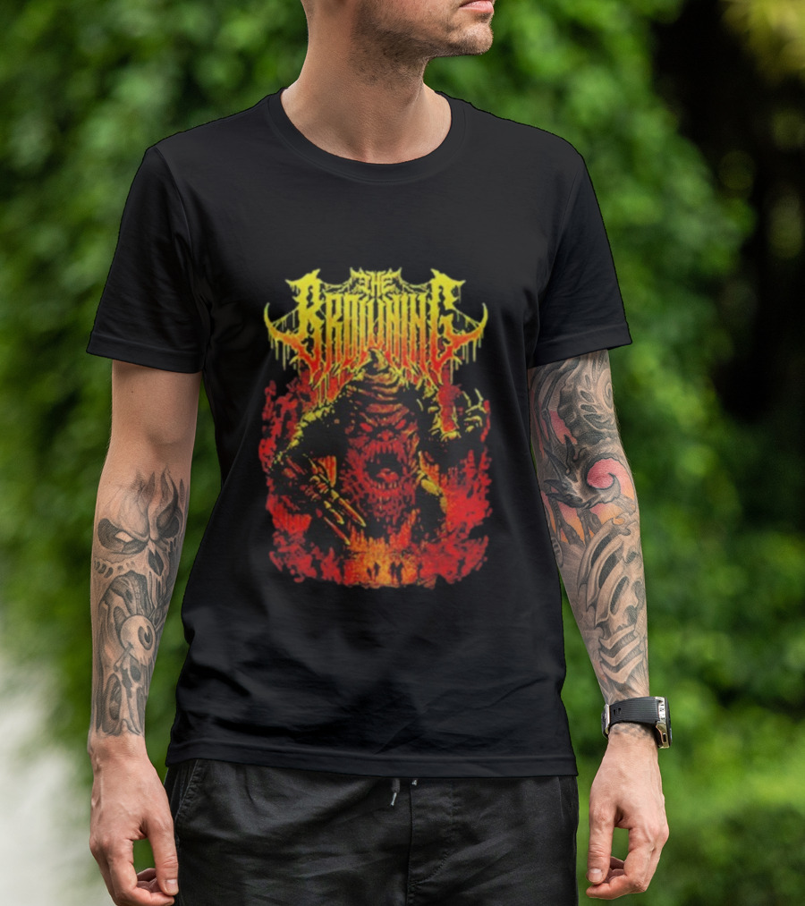 The Browning Burn This World Evolved USA Tour 2025 Destroyer Monster Fire T-Shirt