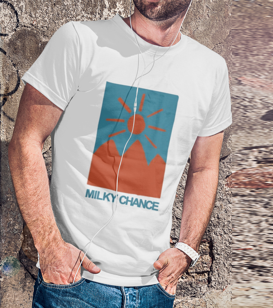 Milky Chance Sun Mountain Illustration T-Shirt