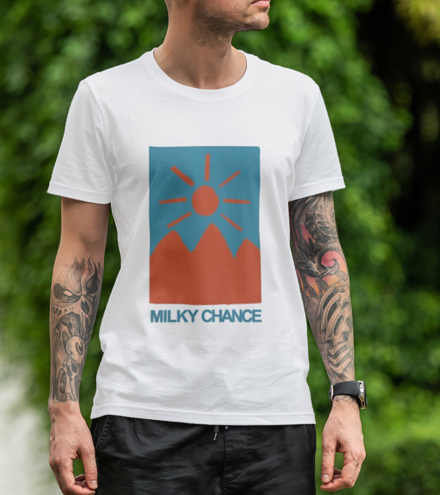 Milky Chance Sun Mountain Illustration T-Shirt