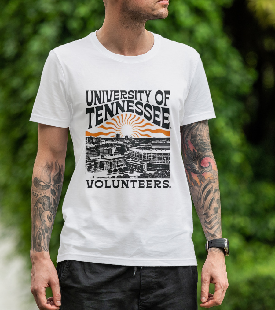 University Of Tennessee Volunteers Campus Sunburst T-Shirt