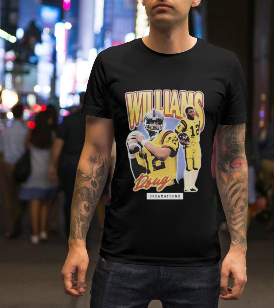 Doug Williams Number 12 Dreamathon Football Legends T-Shirt