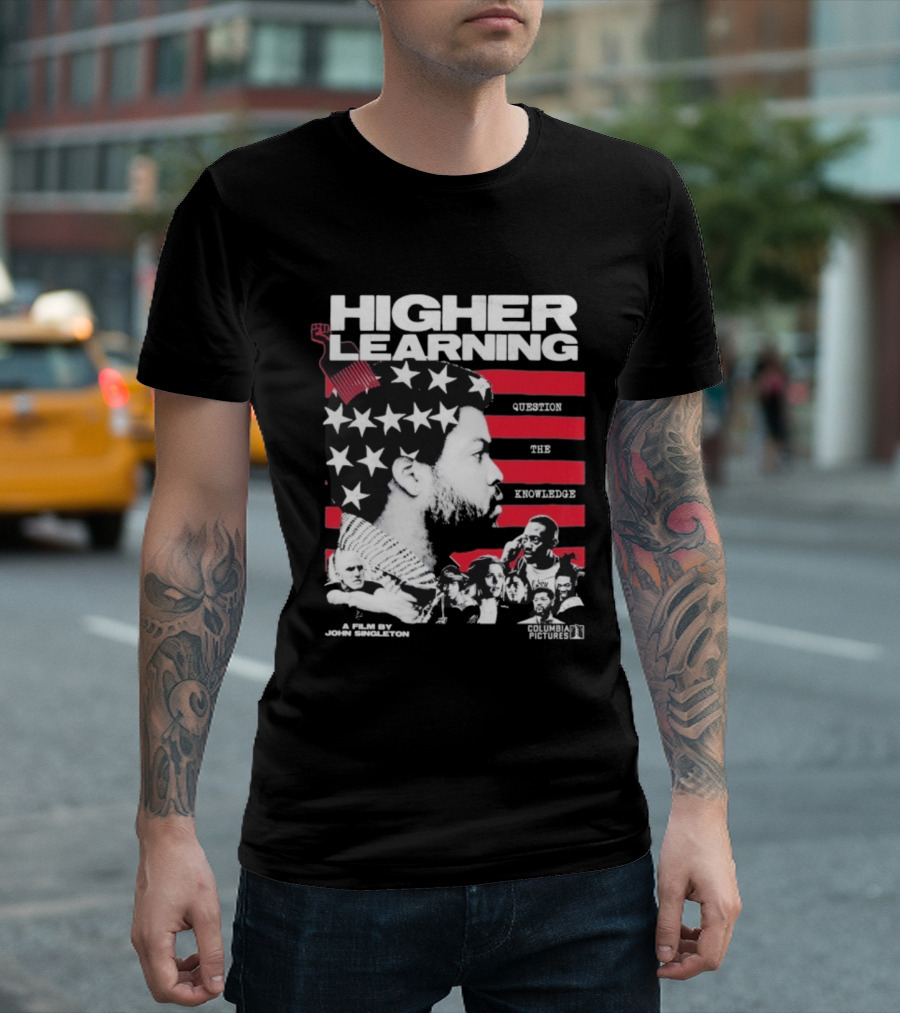 Higher Learning Ice Cube Question The Knowledge Columbia Pictures John Singleton T-Shirt