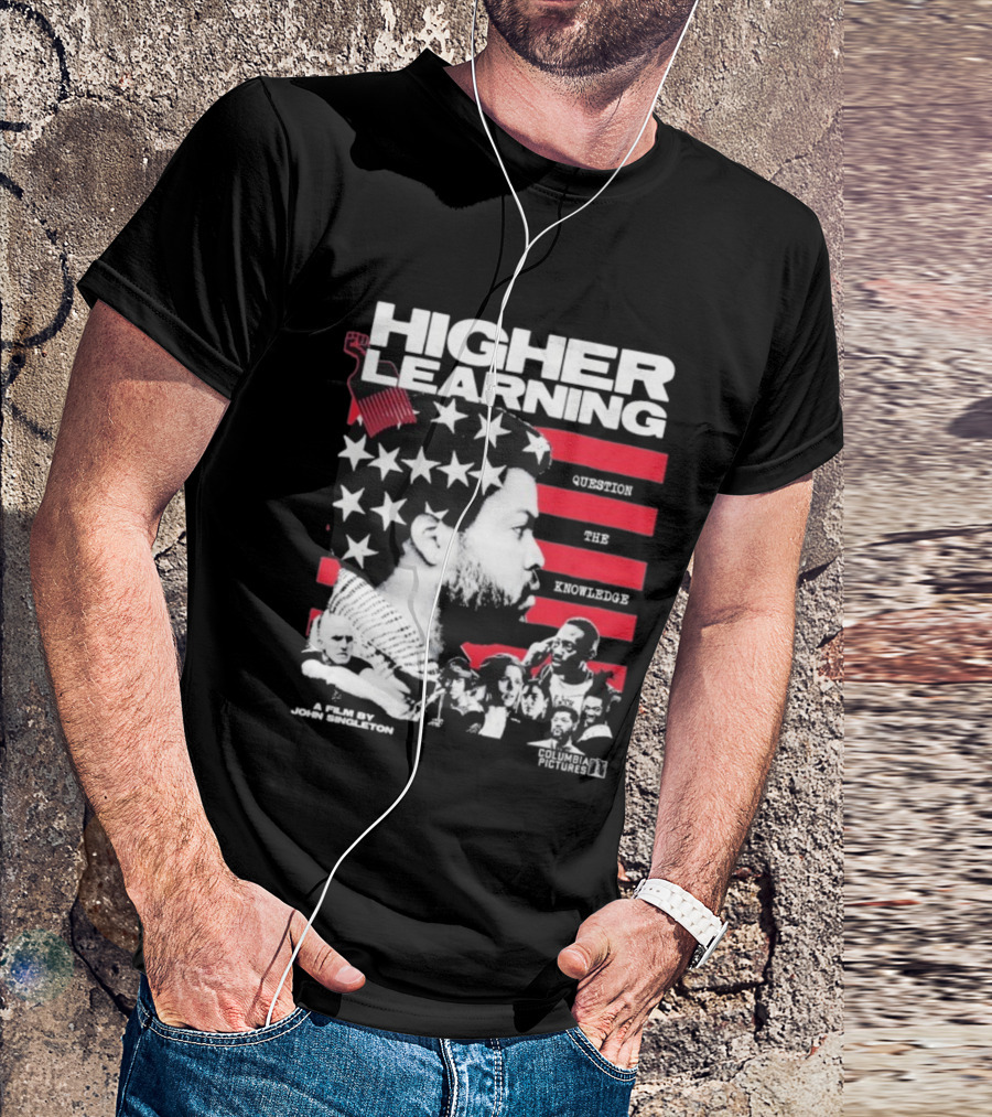 Higher Learning Ice Cube Question The Knowledge Columbia Pictures John Singleton T-Shirt