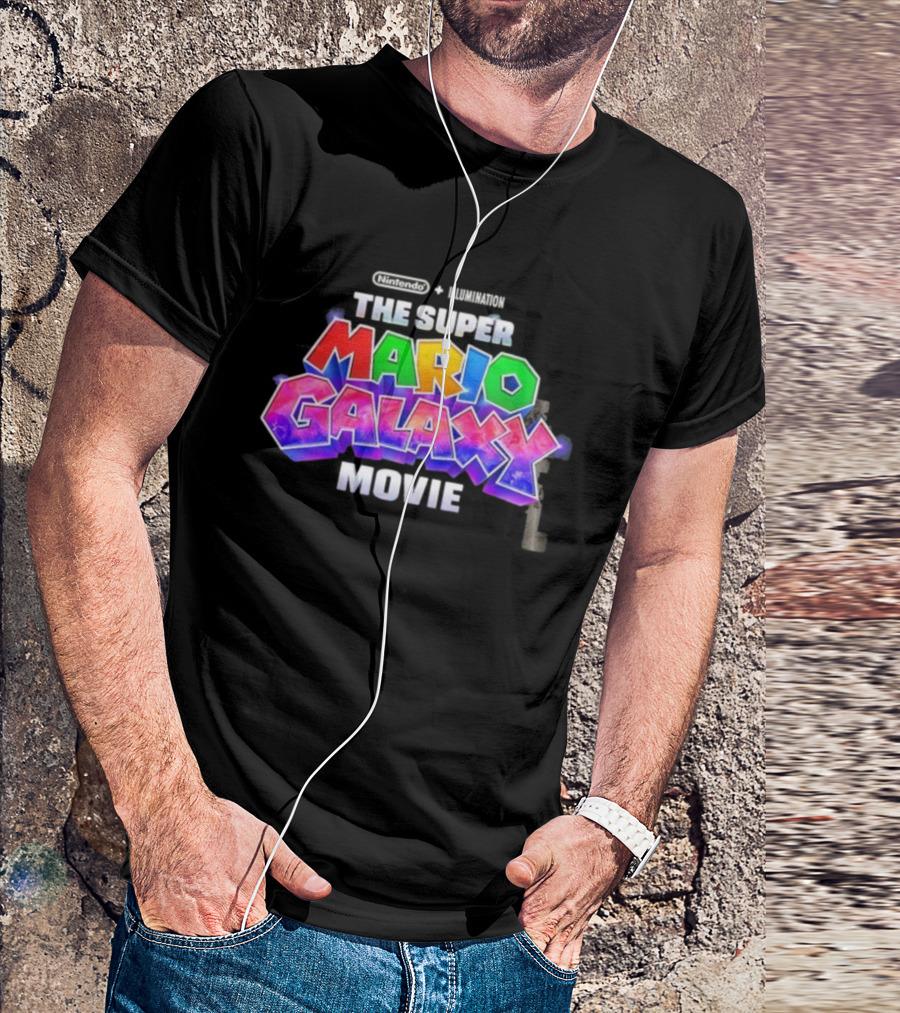 Nintendo Illumination The Super Mario Galaxy Movie 2025 Adventure T-Shirt
