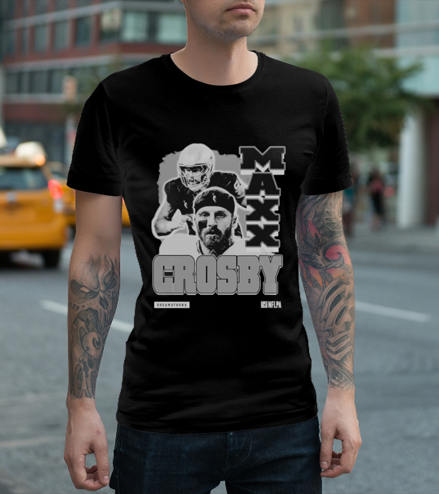 Maxx Crosby NFLPA Dreamathon Raiders Football Player Theme T-Shirt