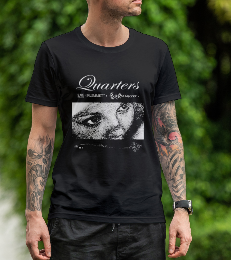 Quarters Plummet Eye Illusion Art T-Shirt
