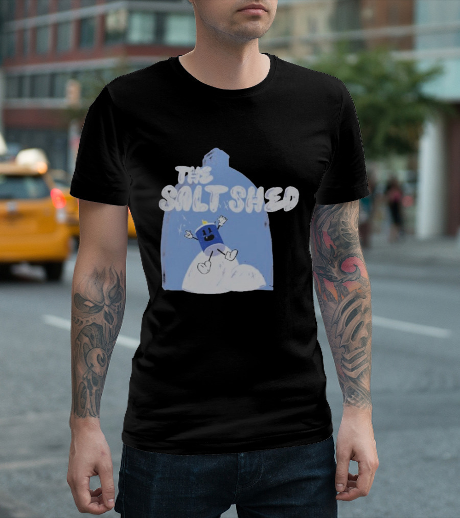 THE SALT SHED LIL SALTY FUN CHARACTER 디자인 T-Shirt