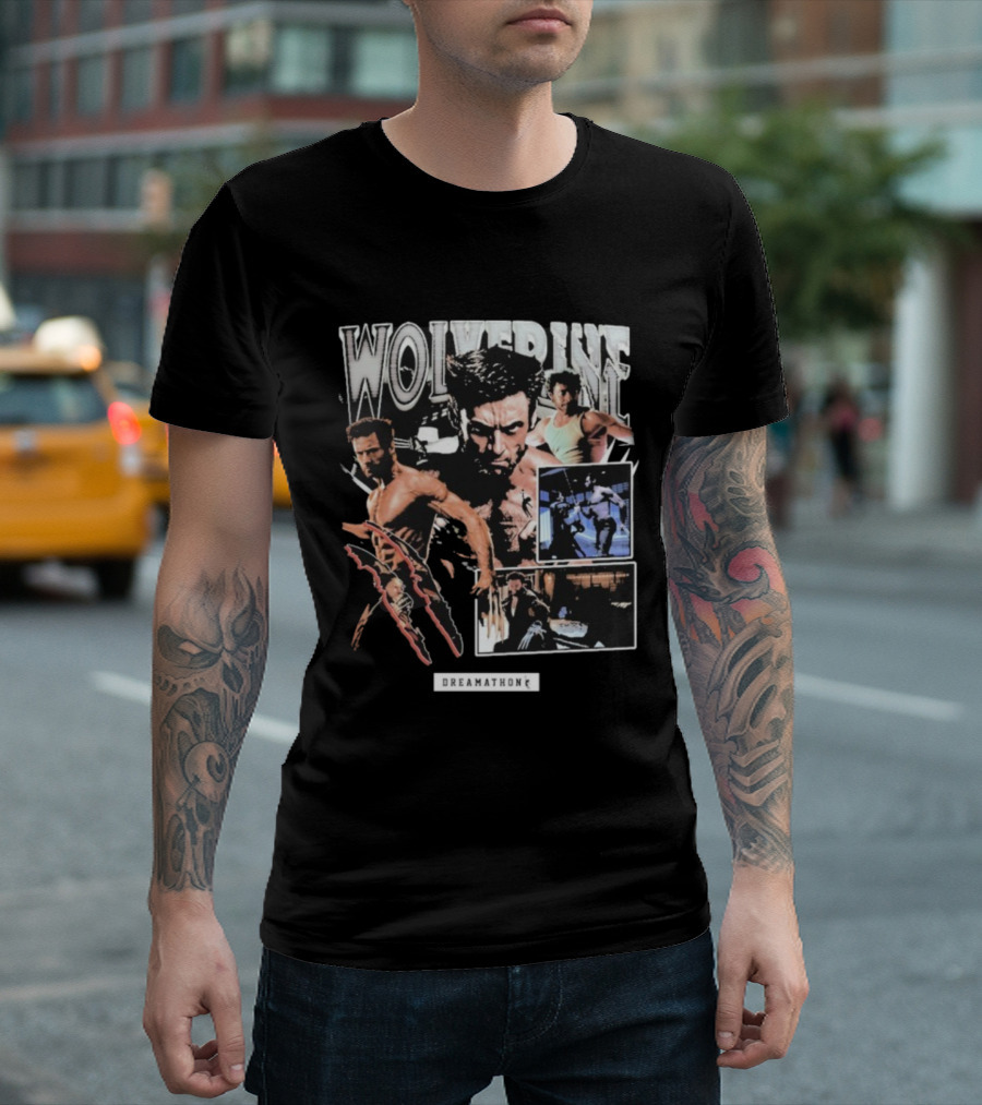 Wolverine Dreamathon Claws Collage T-Shirt