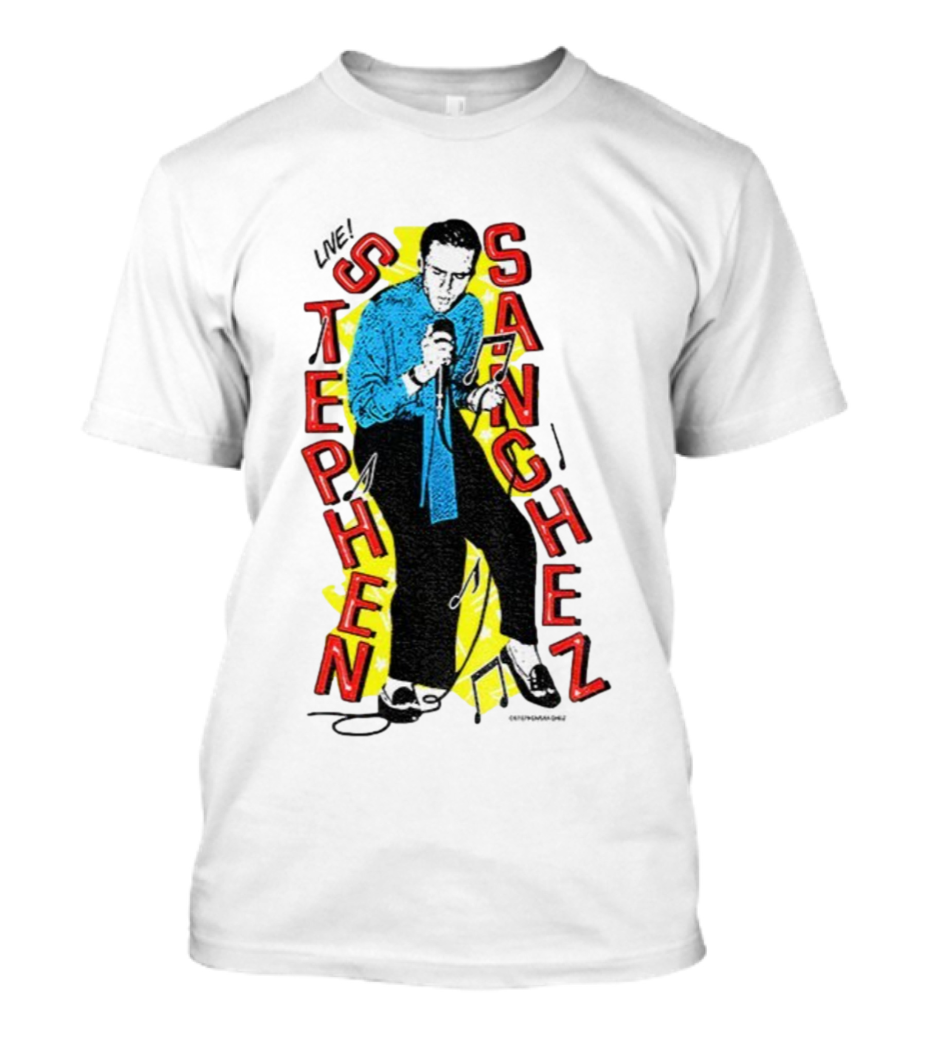 Stephen Sanchez Retro Music Performance Stephen Sanchez The Connie Co Show T-Shirt