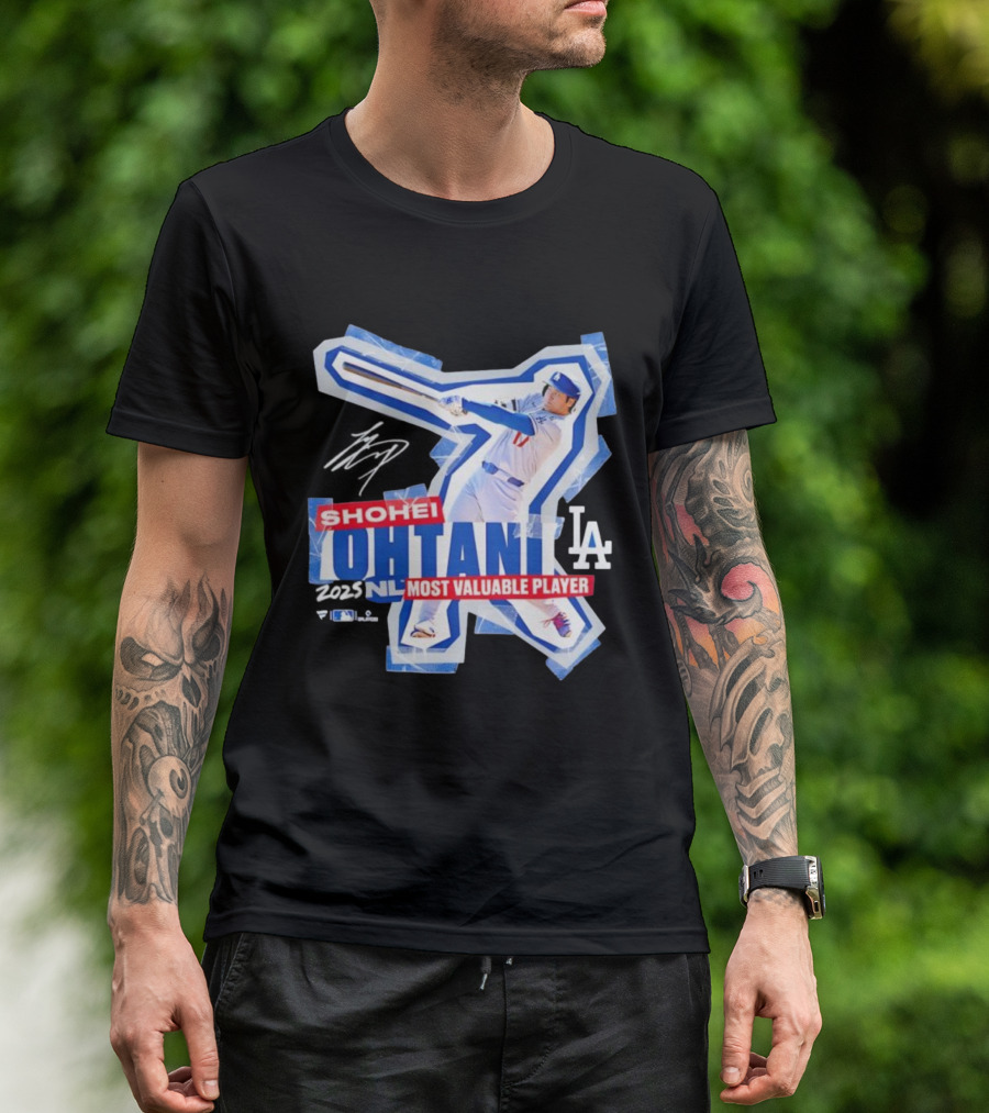 Shohei Ohtani LA Dodgers NL Most Valuable Player T-Shirt