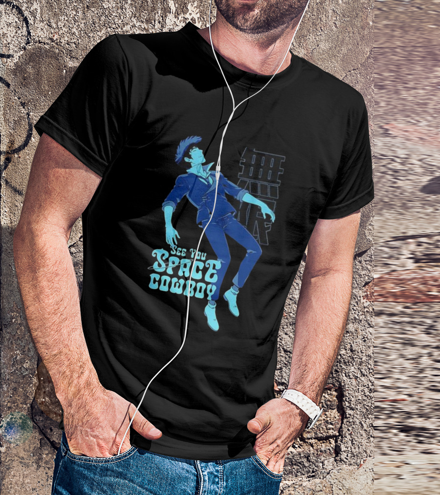 Spike Spiegel See You Space Cowboy Cowboy Bebop Anime T-Shirt
