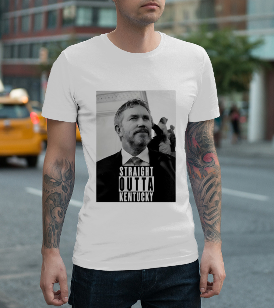 Straight Outta Kentucky Thomas Massie 2025 T-Shirt