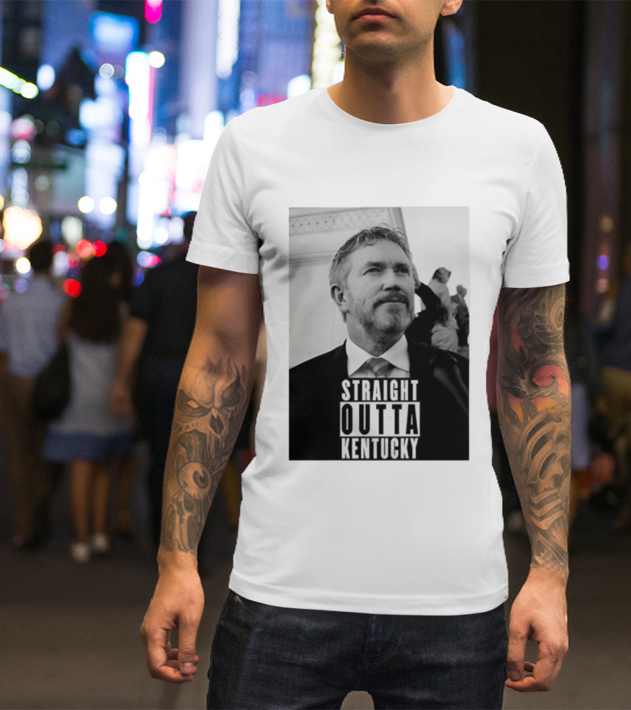 Straight Outta Kentucky Thomas Massie 2025 T-Shirt
